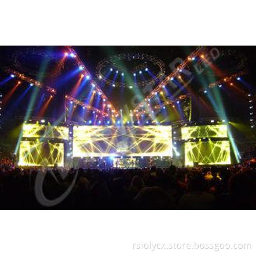 HD P4.46 3 In 1 Indoor Rental LED Display Advertising For M